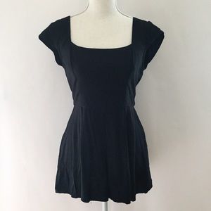 Anthropologie | Kimchi Blue Black Romper Size 2